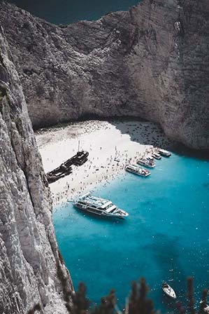 shipwreck beach zakynthos